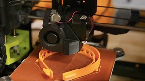 A team effort: faculty, staff, and students from the University of Tennessee Tickle College of Engineering and the UT College of Architecture and Design have been busily 3D printing face shields for medical professionals. Read more here: https://tiny.utk.edu/3d-face-shields. | University of Tennessee, Knoxville