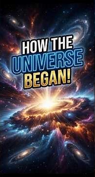 The Big Bang Explained: How the Universe Began 🌌 #astronomy #science #universe #cosmos #ytshorts