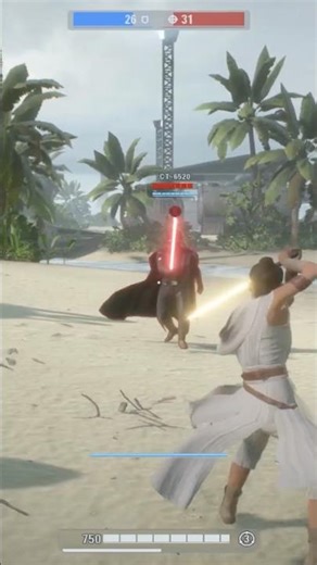 Insane Rey Recovery Vs Vader 1v1🏆 (Star Wars Battlefront 2)