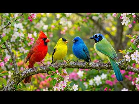 🎹 Soft Piano and Spring Bird Sounds 🌿 Calming Music for Study, Focus & Inner Peace