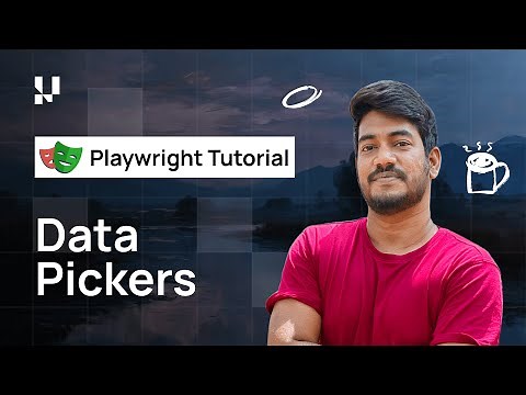 How To Automate Date Pickers | Playwright With TypeScript Tutorial 🎭| Part 7
