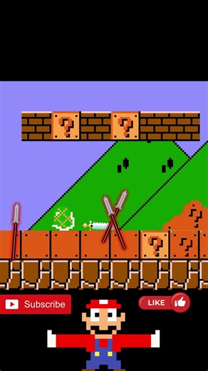 Super Mario Bros., But EVERYTHING Becomes a Question Block