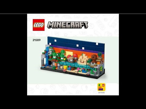 LEGO 21589 Instructions | Minecraft | Mini Biomes