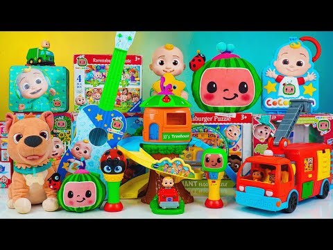 96 Minutes COCOMELON Collection Unboxing - Satisfying Unboxing Coco Fire Truck (ASMR)