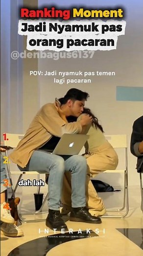 Jadi nyamuk orang pacaran | dunia milik orang pacaran ‼️