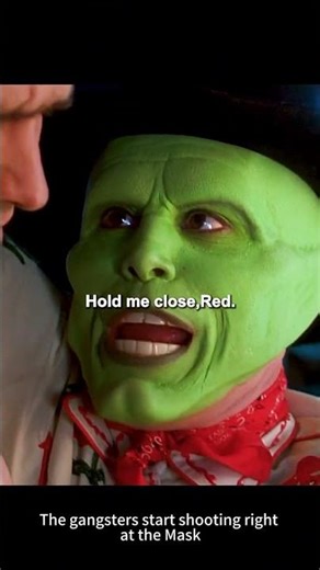 🎭 The Mask (1994) – The Mask Dodges Bullets With Crazy Shapes 😱🔫