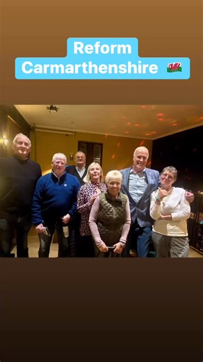 After a busy #ReformActionDay on Saturday in three key locations: Llanelli, Carmarthen and Ammanford. Thanks to all our great members and volunteers who engaged and sparked conversations with the community. We had a wonderful social to wrap up the week. Our oldest supporter who came to join us was 92 and our youngest was still in school. This is Reform 💪🙌 🏴󠁧󠁢󠁷󠁬󠁳󠁿 | Reform UK Llanelli