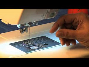 How to use the Walking Foot to sew with an easy 1/4" seam allowance on high loft batting.