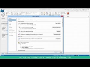 Delivery and Read Receipt Confirmations in Outlook