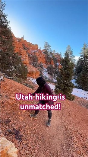 Our Secret Winter Hike: The Pink Ledges Trail When We Have It All to Ourselves!