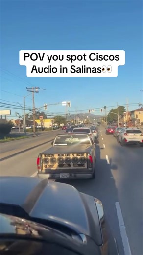 Spreading that Cisco sauce in salinas with the new stunt wall👀 #xyzbca #foryoupage #soundsystem #ciscosaudio #fypシ゚viral