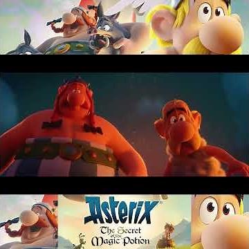 ASTERIX 💪🏻 The secret of the Magic Potion The Romans & Gauls vs Demonix #animation #asterixobelix