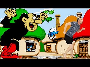 SAUVETAGE des SCHTROUMPFS et de la SCHTROUMPFETTE ! Retrogaming !