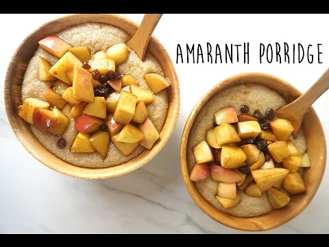 AMARANTH PORRIDGE // ELECTRIC FOOD RECIPE