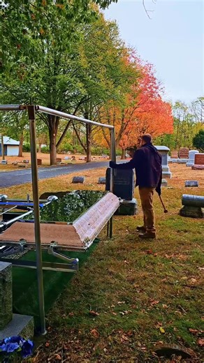 2.9M views · 44K reactions | The Wilbert Stainless Steel Triune. #burialvault #funeral #cemetery #vaultman #grave #fblifestyle | Austin Edwards | Facebook