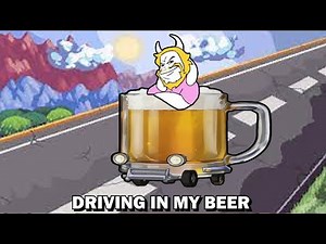 Asgore Driving in my Beer