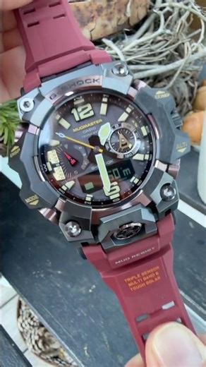 G-SHOCK Mudmaster 🟥 GWG-B1000-1A4 My Favorite "Transformers" Casio #gshock #mudmaster #watchdavid