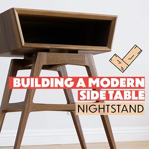 Elegant Modern Side Table | Beginner Friendly | Foureyes
