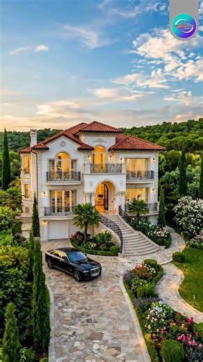 Elegant Red Roof Villa Tour 🌹✨ (Dream Home)