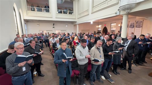 7.3K views · 144 reactions | DAY ONE DONE. This is a little clip from the singing at The Foundations Conference. We are singing the Psalms exclusively this year as we seek to reacquaint ourselves with the joy of singing from God’s divinely-inspired songbook. I am continuing to seek God for His blessing! Will you pray for us today? | SermonAudio | Facebook