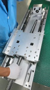 Assembly process of the ball screw module high transmission accuracy high structural rigidity smooth motion relatively low noise We are a source factory for linear actuator modules! Our products are widely used in: mechanical manufacturing automation, electrical engineering, hardware, packaging, vision inspection, lithium batteries, and other related industries! #LinearModule #AutomationEquipment #PrecisionTransmission #LinearActuator #BallScrew #LinearGuide #FactoryDirectSales #EmbeddedLinearMo