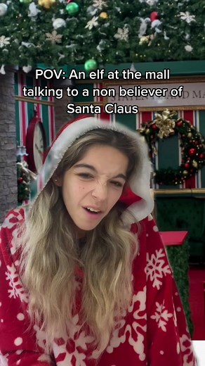 Explaining Santa: A Mall Elf's Perspective