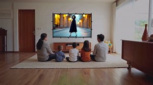 Projector Screen, 72Inch Outdoor Projector Screen, Washable & Foldable - Ideal for Indoor/Outdoor Home Theater, Camping, Office, 16:9 Aspect Ratio, 4K HD, Projector for Movies On Wall