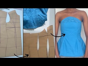DIY Summer Top Pattern | Pattern Making | Summer top tutorial part 1