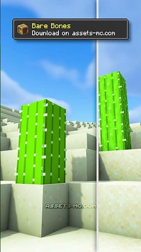 🥇 Bare Bones Texture Pack 1.21.9/1.21.8