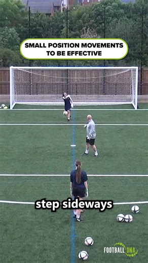 Shot Stopping Session ⚽️🧤⁠ ⁠ In this session coach Ashley Vickers takes a group of goalkeepers through a series of technical shot stopping practices focused around moving into ⁠line. ⁠ Watch this one and more at: https://footballdna.co.uk/sessions/categories-goalkeepers/ | Football DNA