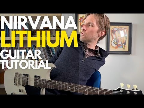Lithium by Nirvana Guitar Tutorial - Guitar Lessons with Stuart!