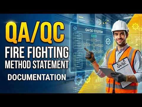 Method Statement for Fire Fighting Works Explained| QA/QC & MEP| INTACT KNOWLEDGE
