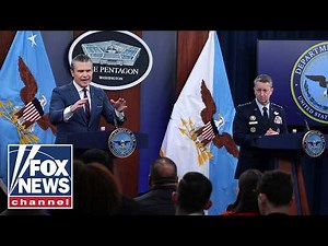 'THIS IS DIFFERENT: Sec. Hegseth, Gen. Caine reveal LATEST on Iran operations