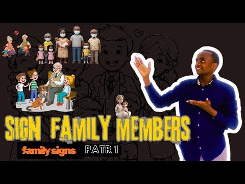 FAMILY SIGNS Made Easy! 👨‍👩‍👧 | Learn Fast (Part 1)
