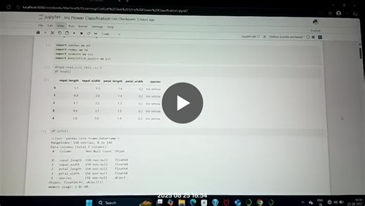 #irisdataset #machinelearning #python #classification #datascience #mlbasics | Vishnu Raghav