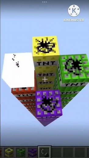 TNT colors explosion in Minecraft loud warning earrape ⚠️⚠️⚠️⚠️⚠️⚠️⚠️⚠️⚠️ #countryballs
