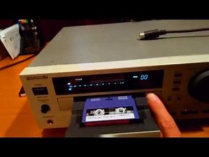 Panasonic SV 3700 DAT Cleaning The EASY Way