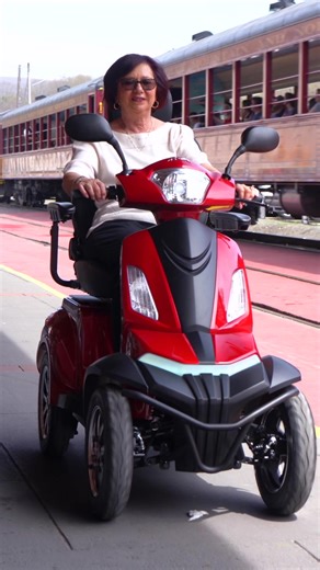 Stay connected with our newest mobility scooter! 🔌 The Baja® Raptor 2 4-Wheel features an XLR USB charger, ensuring your devices stay powered while you're on the move. 🔋 #BajaMobility #BajaRaptor24Wheel #MobilityScooter #Outdoors #Scooters