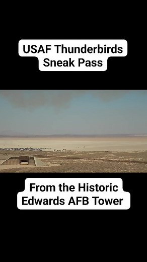 It's the 12 days of Airshows-mas!! We're running down 12 of our favorite moments from 2022! #5 Going eye to eye with the @afthunderbirds sneak pass! Definitely a highlight of our season was shooting the @avairshow from the historic @edwardsairforcebase tower! #usafthunderbirds #thunderbirds #usaf #sneakpass #edwardsairforcebase #edwardsafb #avairshow #airshow #avairshow2022 #tower #fromthetower #AirshowStuff #militaryaviation #militaryaircraft | AirshowStuff