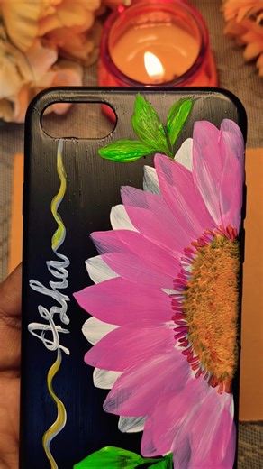 Cool Phone Case painting Ideas 💡 😎 👌 #viral #trending #art #painting #flowerart #artwork