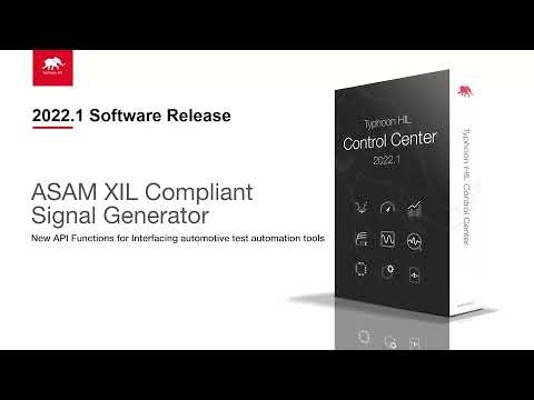 ASAM Compliant Signal Generator | 2022.1 Release Tutorial