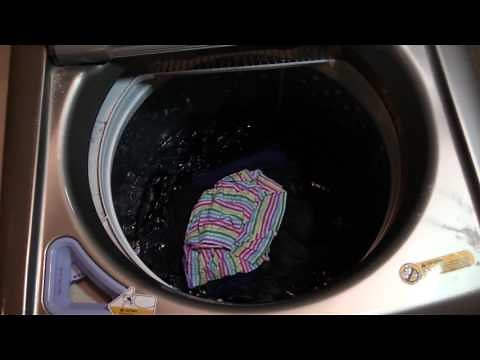 LG Mega Capacity Washer Permanent Press Cycle