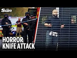 Manchester synagogue attack 'suspect' shot by police in shocking video