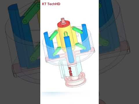 Open/Close Mechanism/3D Mechanical Animation
