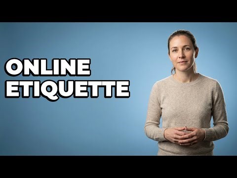 What Are Respectful Online Manners For Children?