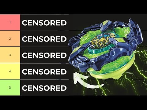 OCTOBER Official WBO Top Beyblade Combinations In Beyblade X