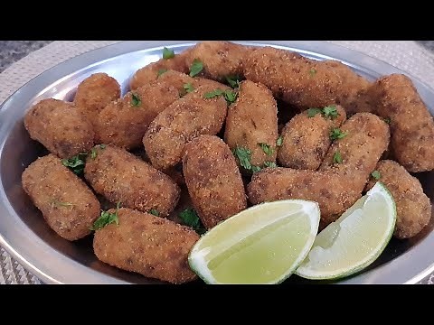 50 CROQUETES DE CARNE MOÍDA EM 30 MINUTOS - vem comigo | Cebola e Salsa