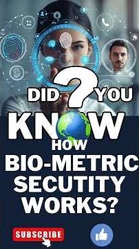 How Biometric Security Facial Fingerprint Recognition Scanning Digital Identity AI on Phone Works