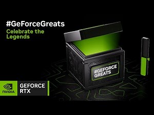 #GeForceGreats Relive the Moments. Celebrate the Legends and WIN BIG!