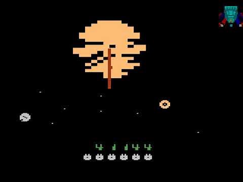 Atari 2600 Game: Star Wars - Return of the Jedi - Death Star Battle (1983 Parker Bros.)